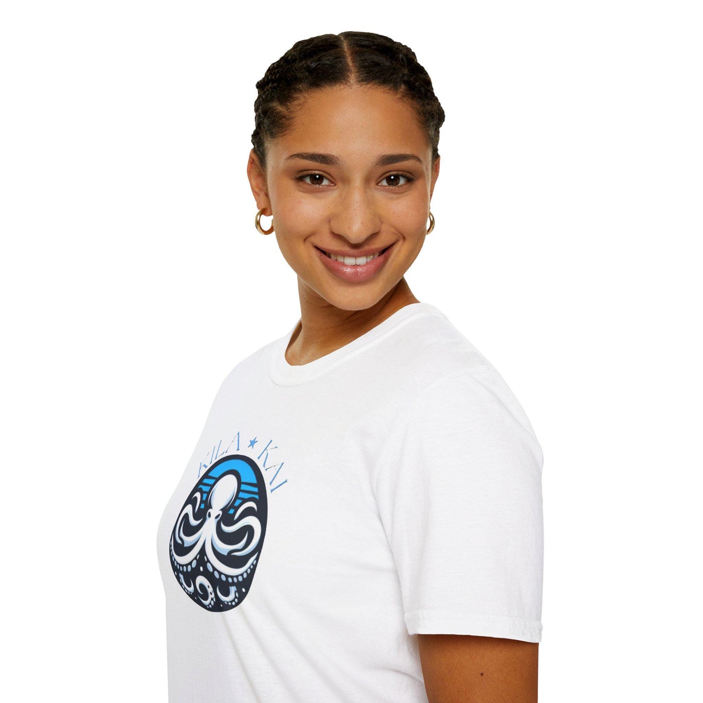 Blue Split Ocean Unisex T-Shirt