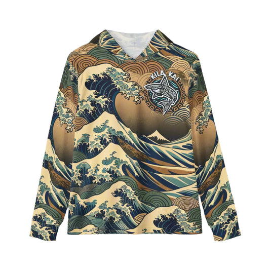Tribal Shark Men's Sports Warmup Hoodie,