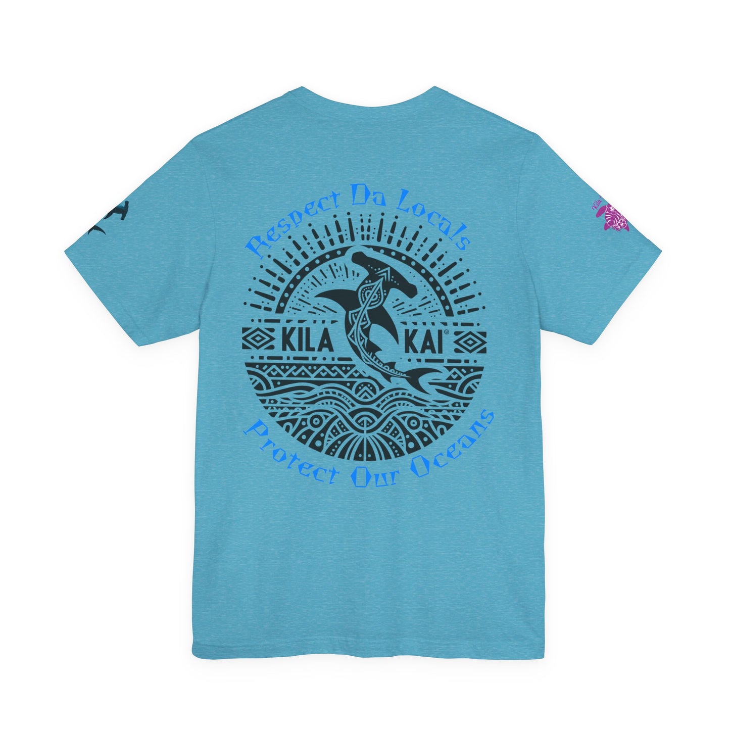 Respect Da Locals 'Kila Kai' Protect Our Oceans T‑Shirt