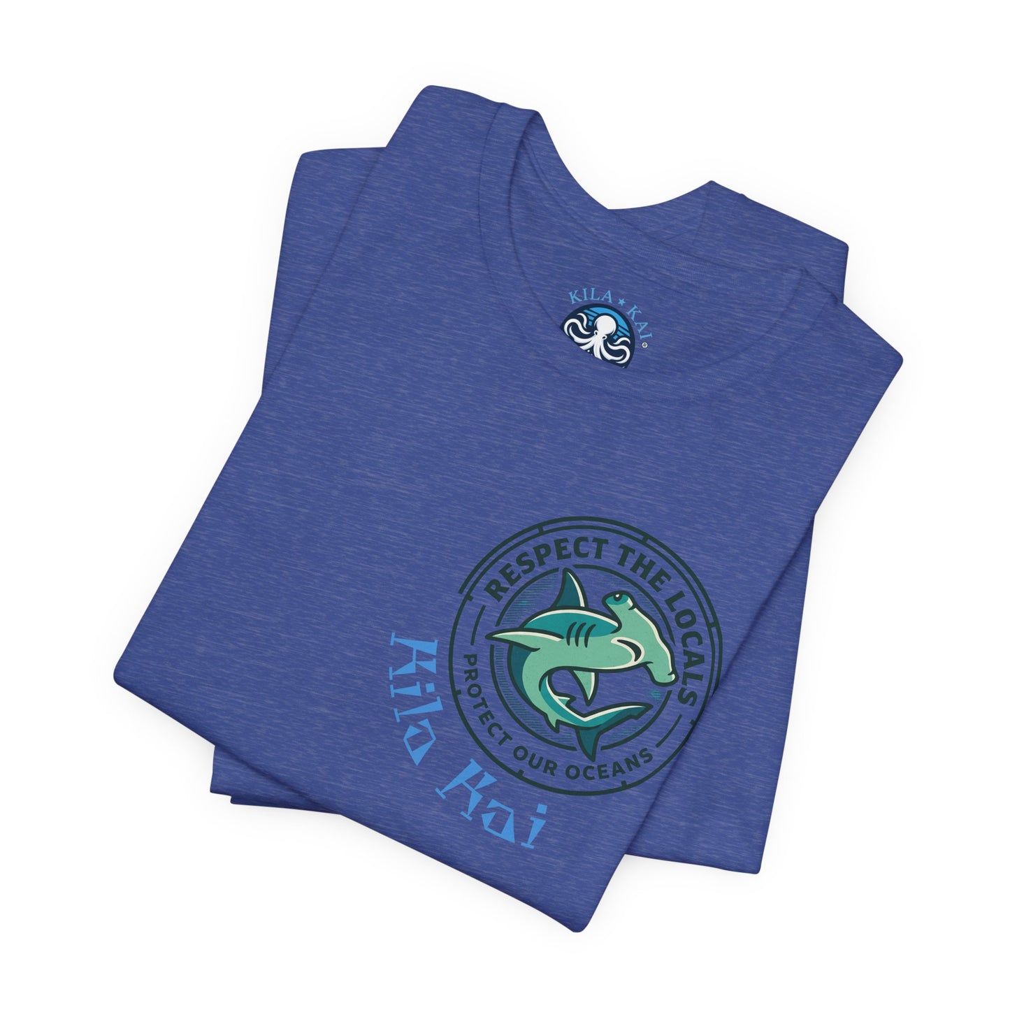 Respect Da Locals 'Kila Kai' Protect Our Oceans T‑Shirt