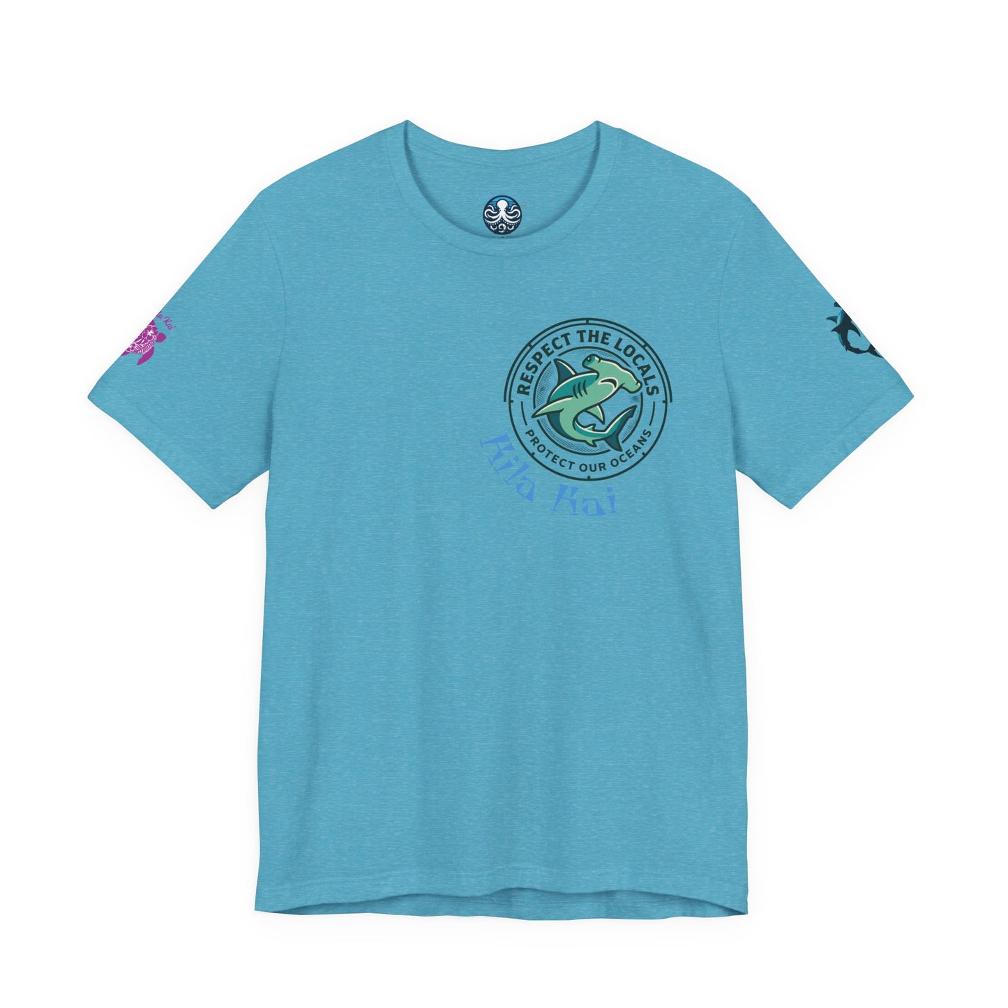 Respect Da Locals 'Kila Kai' Protect Our Oceans T‑Shirt