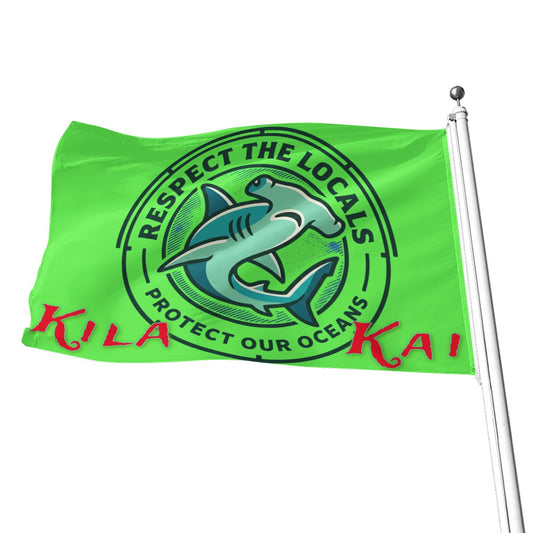 Protect our Oceans Green Flag