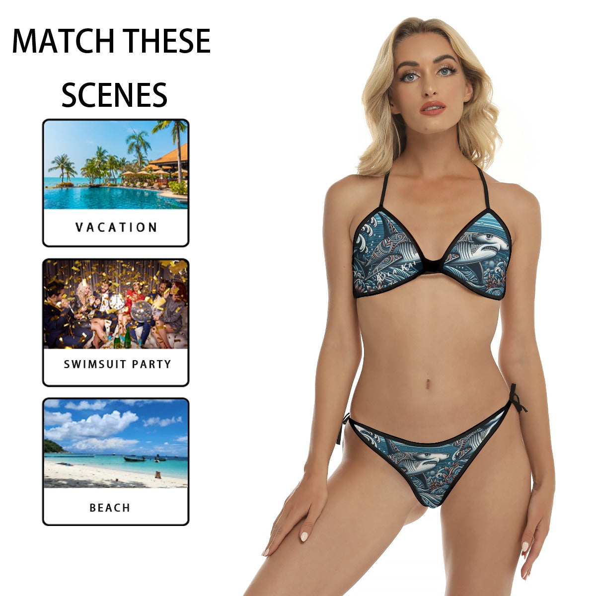 Tribal Hammer Head Women's Bikini