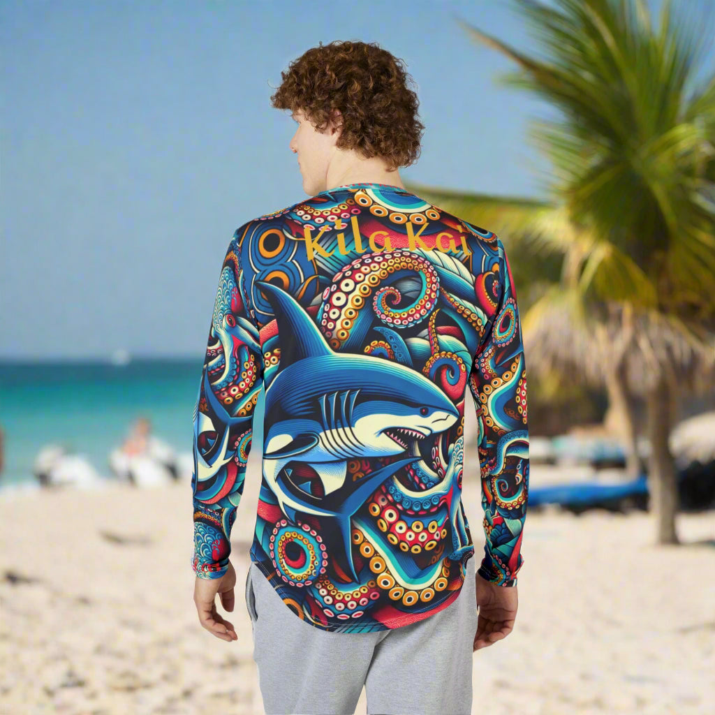 Neo Thresher Men's Long Sleeve  Sunblock Shirt