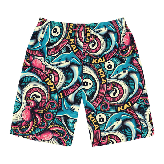Ying & Yang Men's Board Shorts,