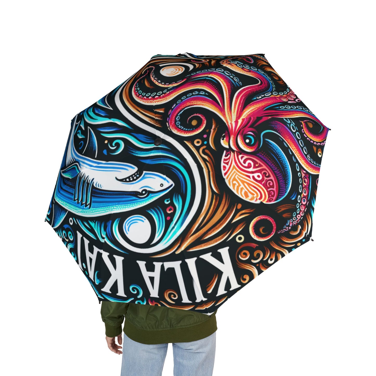 Umbrella, Ying and Yang, Rain Gear,