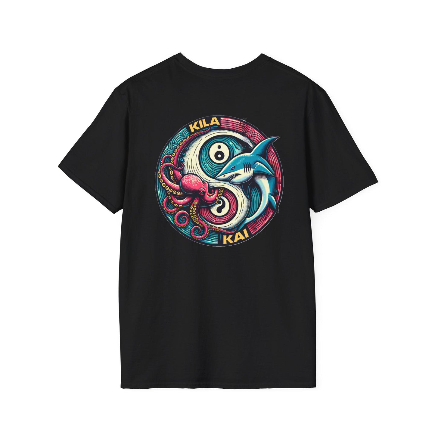 Ying and Yang Ocean Vibes Unisex T-Shirt,