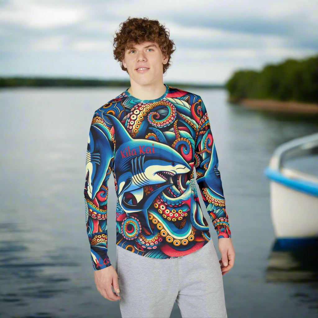 Neo Thresher Men's Long Sleeve  Sunblock Shirt
