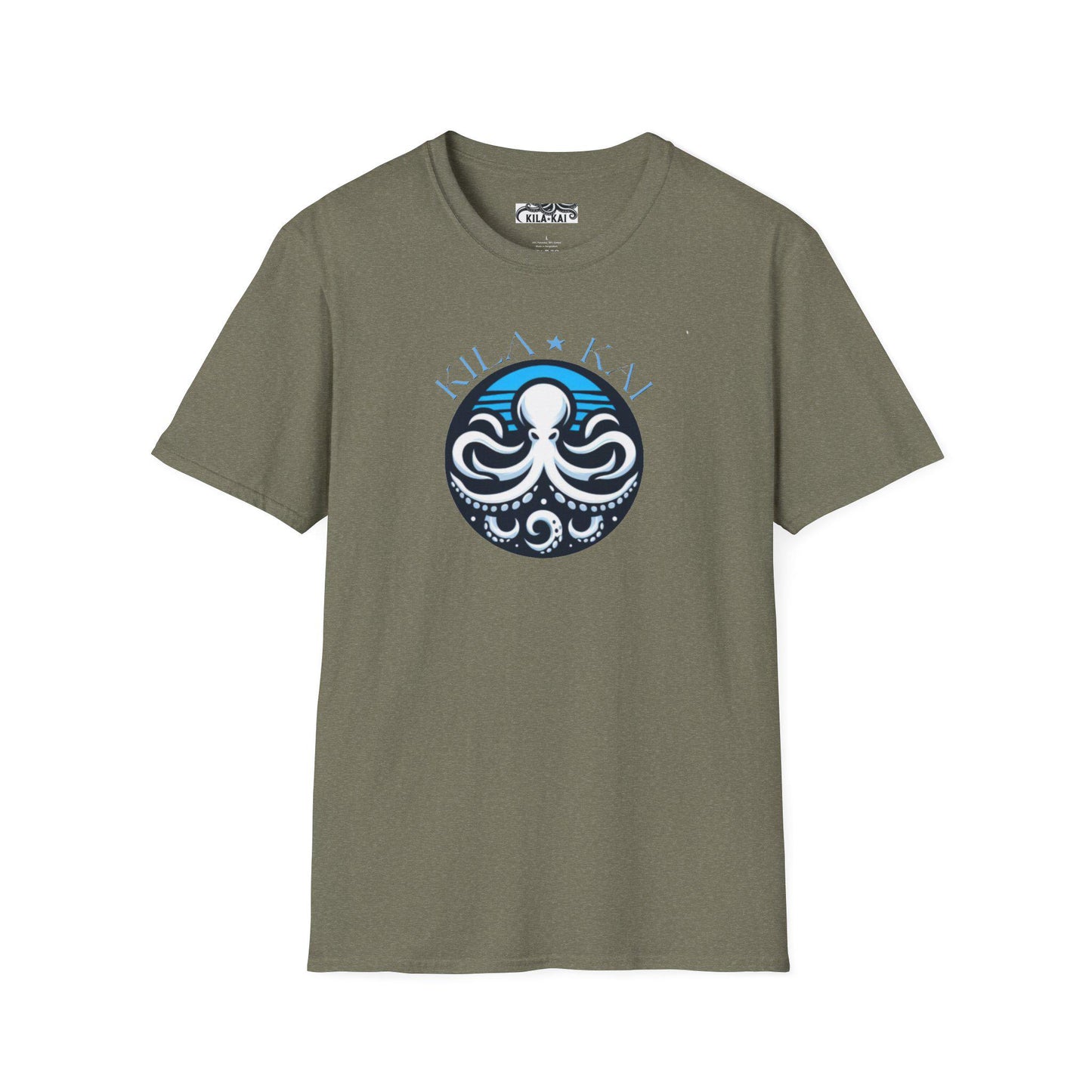 Blue Split Ocean Unisex T-Shirt