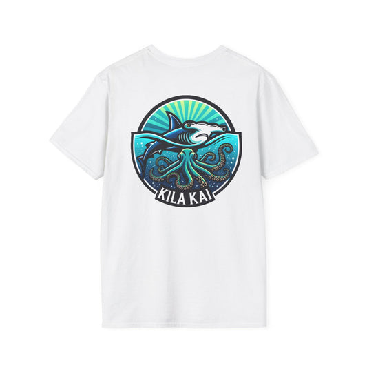 Blue Split Ocean Unisex T-Shirt