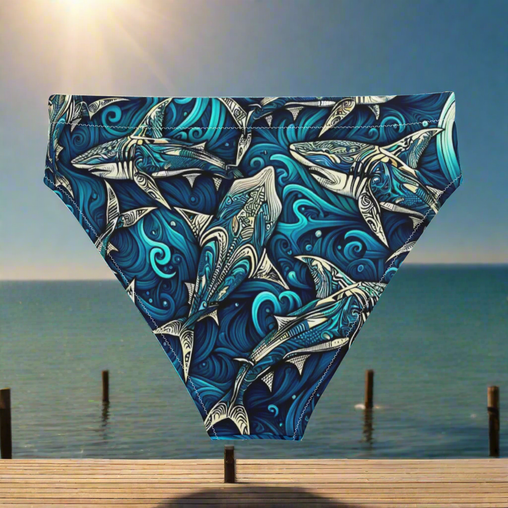 CamoFish bikini bottom