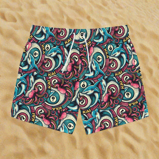 Ying & Yang, Beach Shorts,