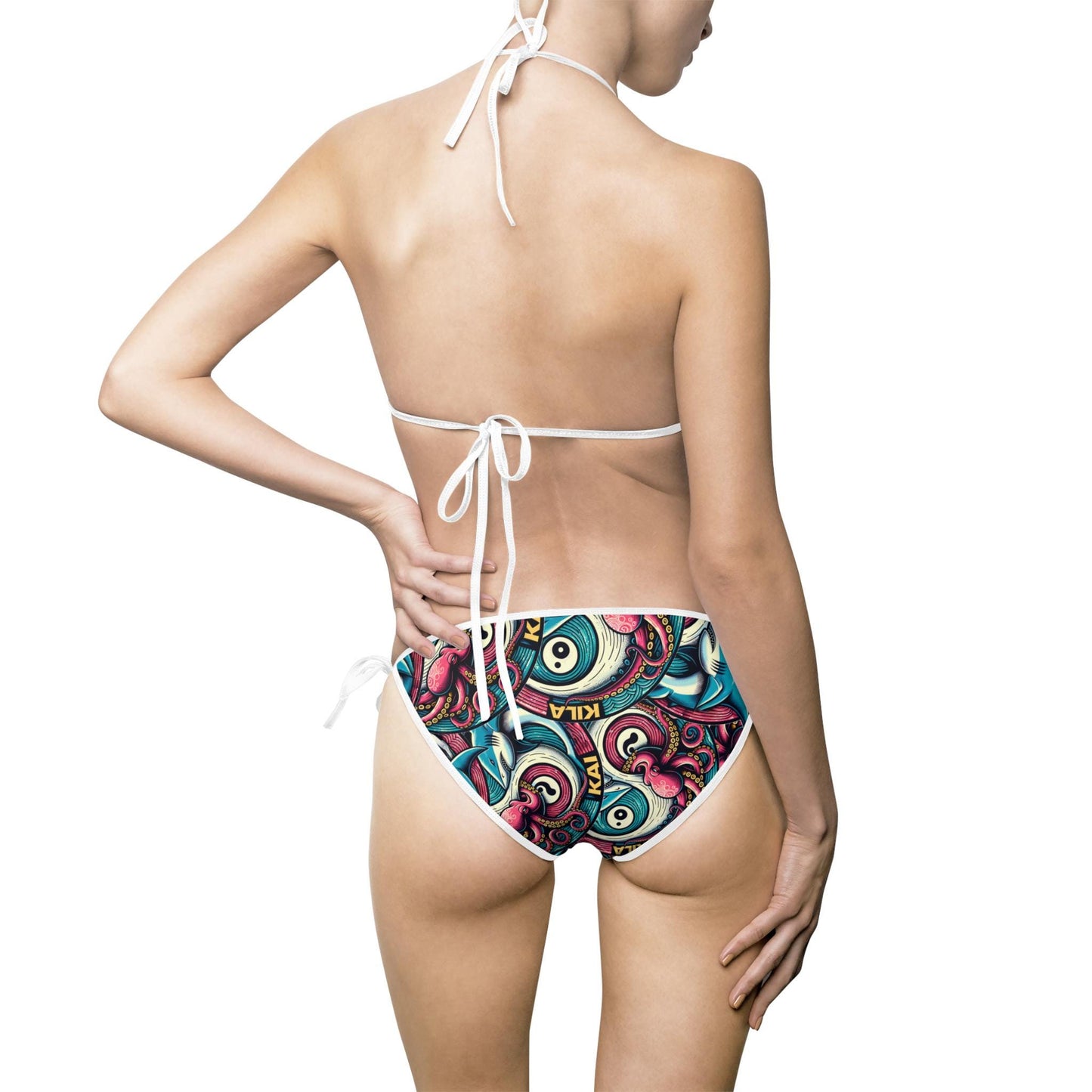 Ying & Yang Women's Bikini Swimsuit,