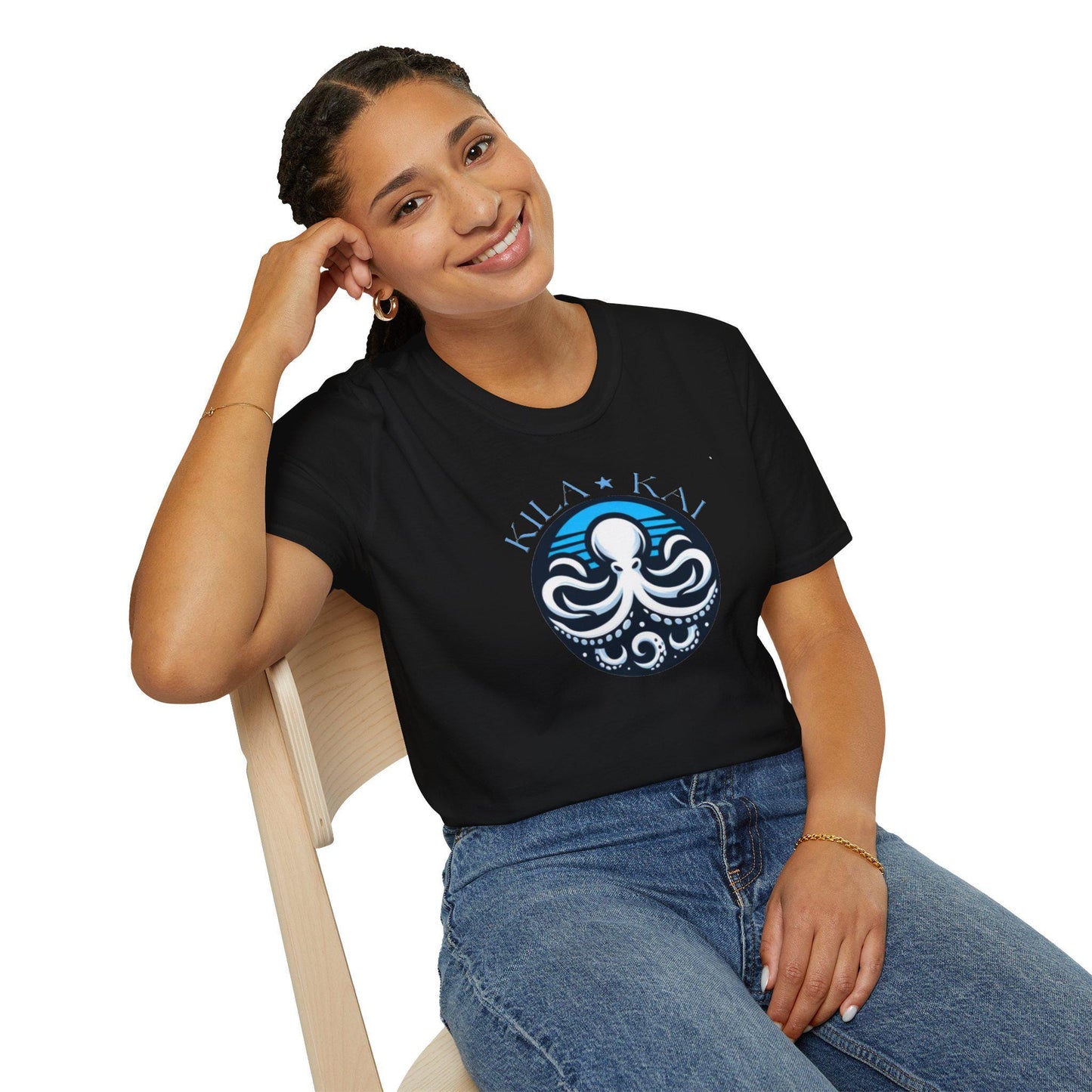Ying and Yang Ocean Vibes Unisex T-Shirt,