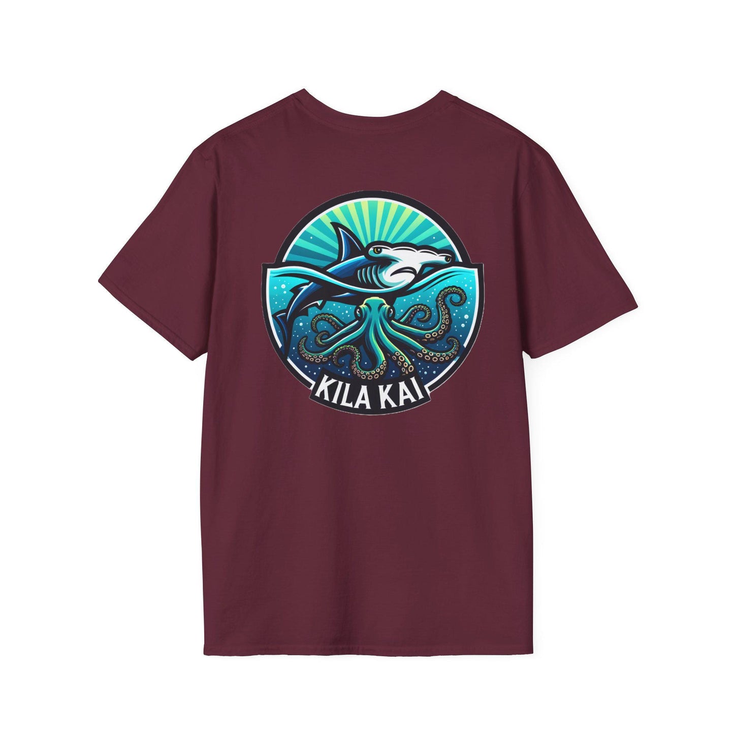 Blue Split Ocean Unisex T-Shirt