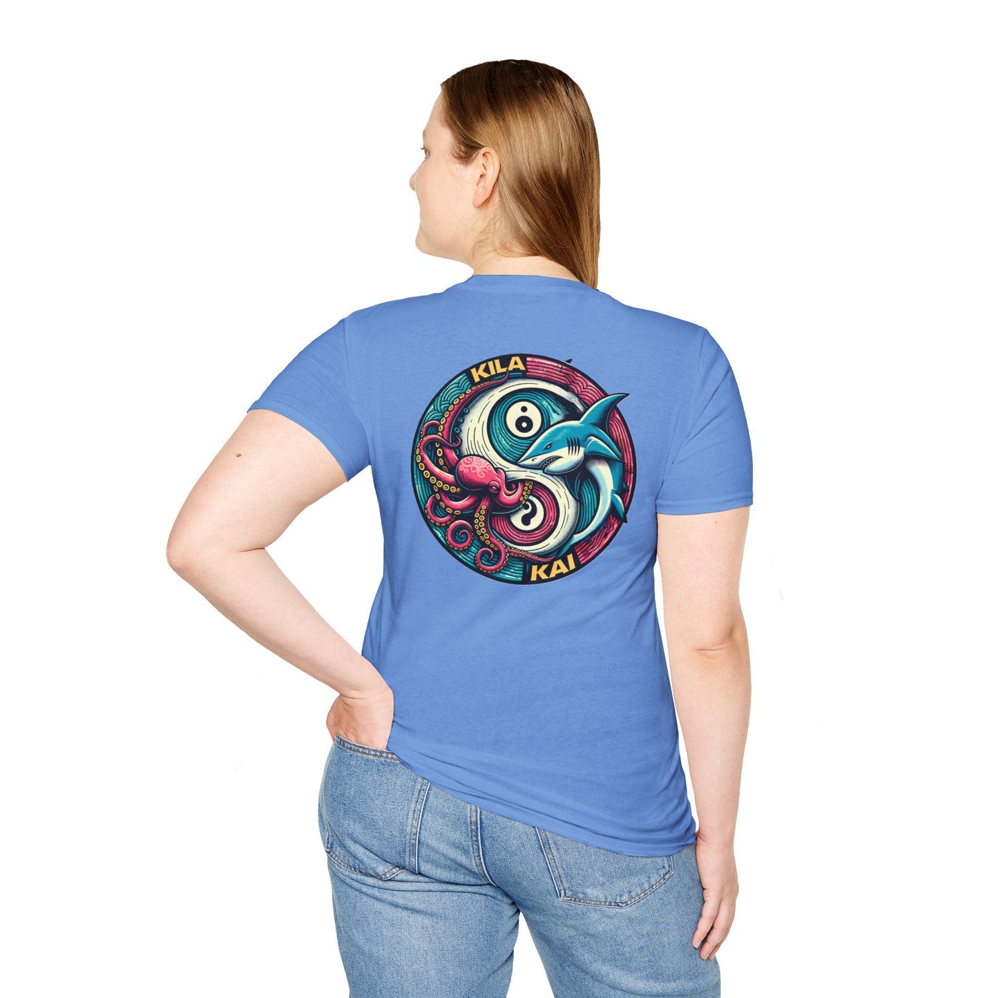 Ying and Yang Ocean Vibes Unisex T-Shirt,