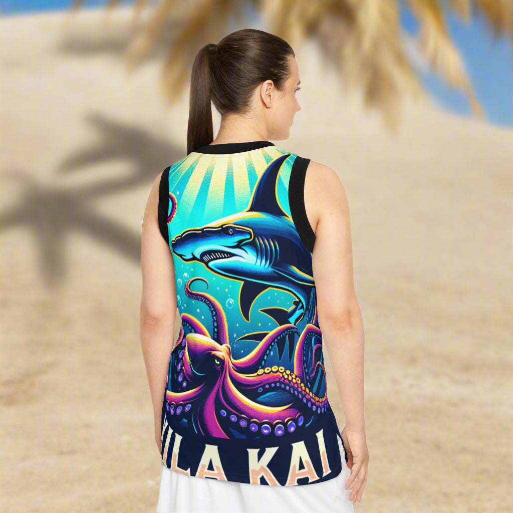 Kila Kai One Bright Day Basketball Jersey - Unisex Sports Top, Team Shirt, Activewear, Fan Gear, Athlete Uniform