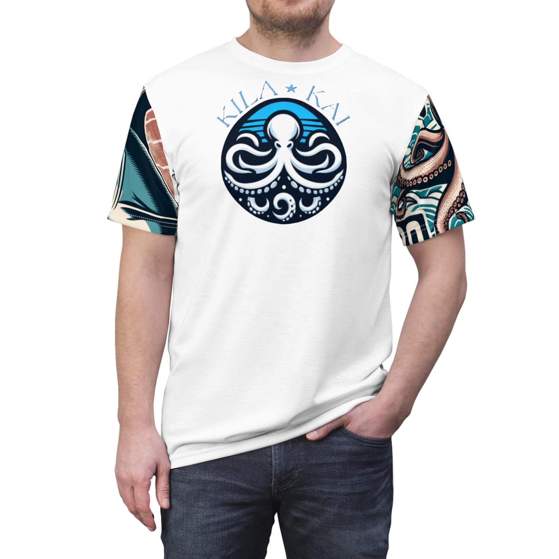 Ocean-Inspired Unisex Tee, Kila Kai Japan 2020 Graphic Shirt, Sea Life Beach T-Shirt, Nature Lover Gift, Summer Vacation Apparel
