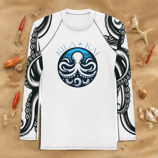 Kila Kai Surf Dawn patrol reflections Men&#39;s Rash Guard