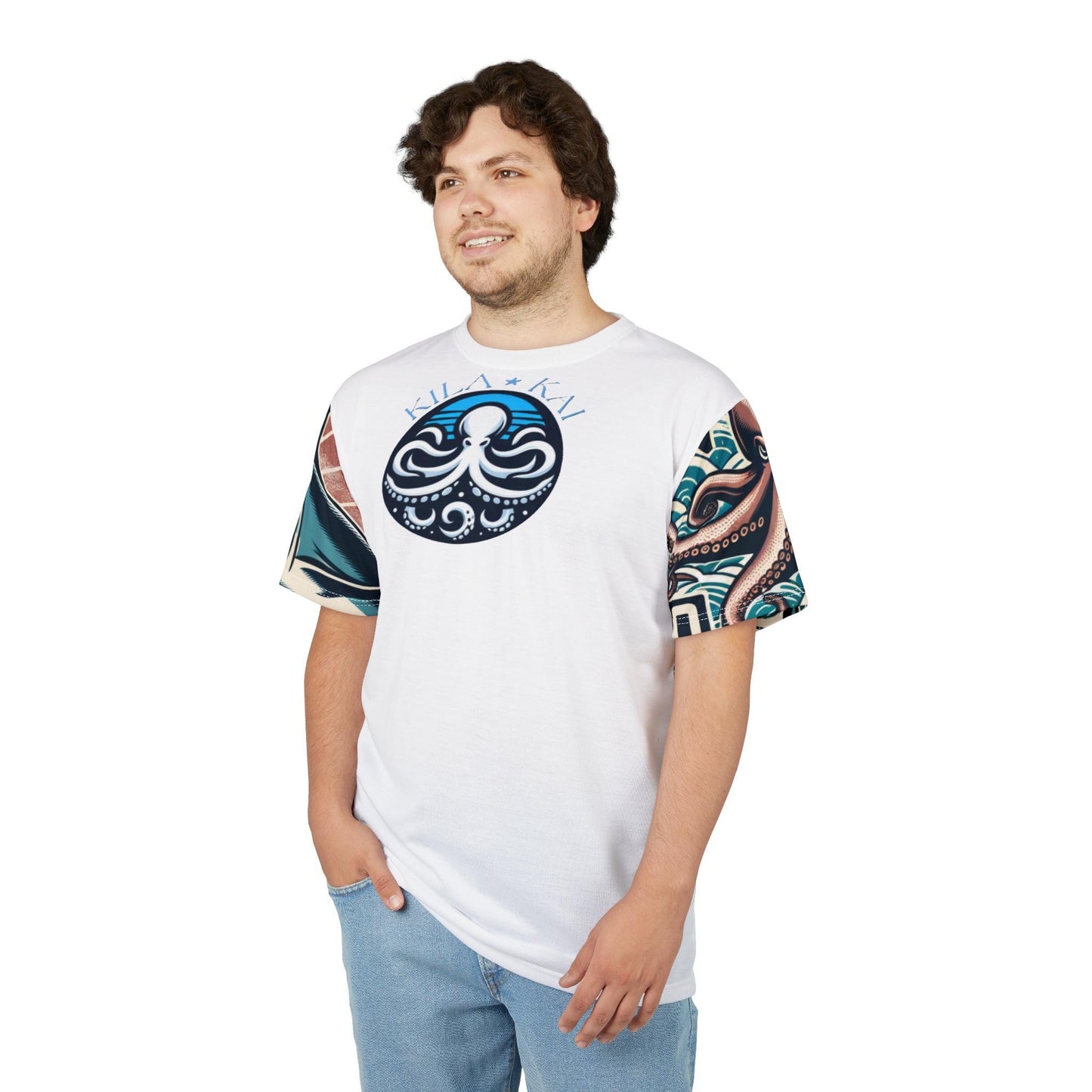 Ocean-Inspired Unisex Tee, Kila Kai Japan 2020 Graphic Shirt, Sea Life Beach T-Shirt, Nature Lover Gift, Summer Vacation Apparel