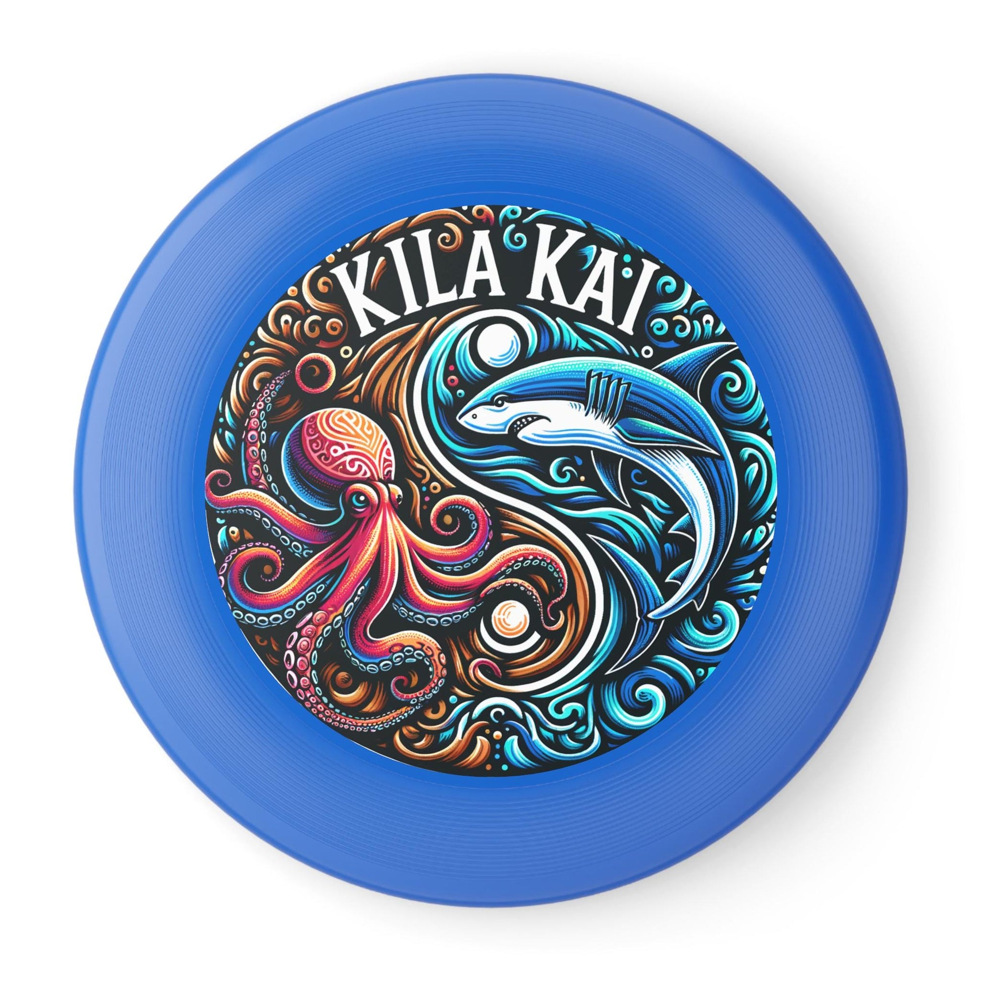Kila Kai Frisbee, Tropical Beach Frisbee, Fun Outdoor Toy for Kids and Adults, Colorful Flying Disc, Summer Game, Unique Frisbee Design